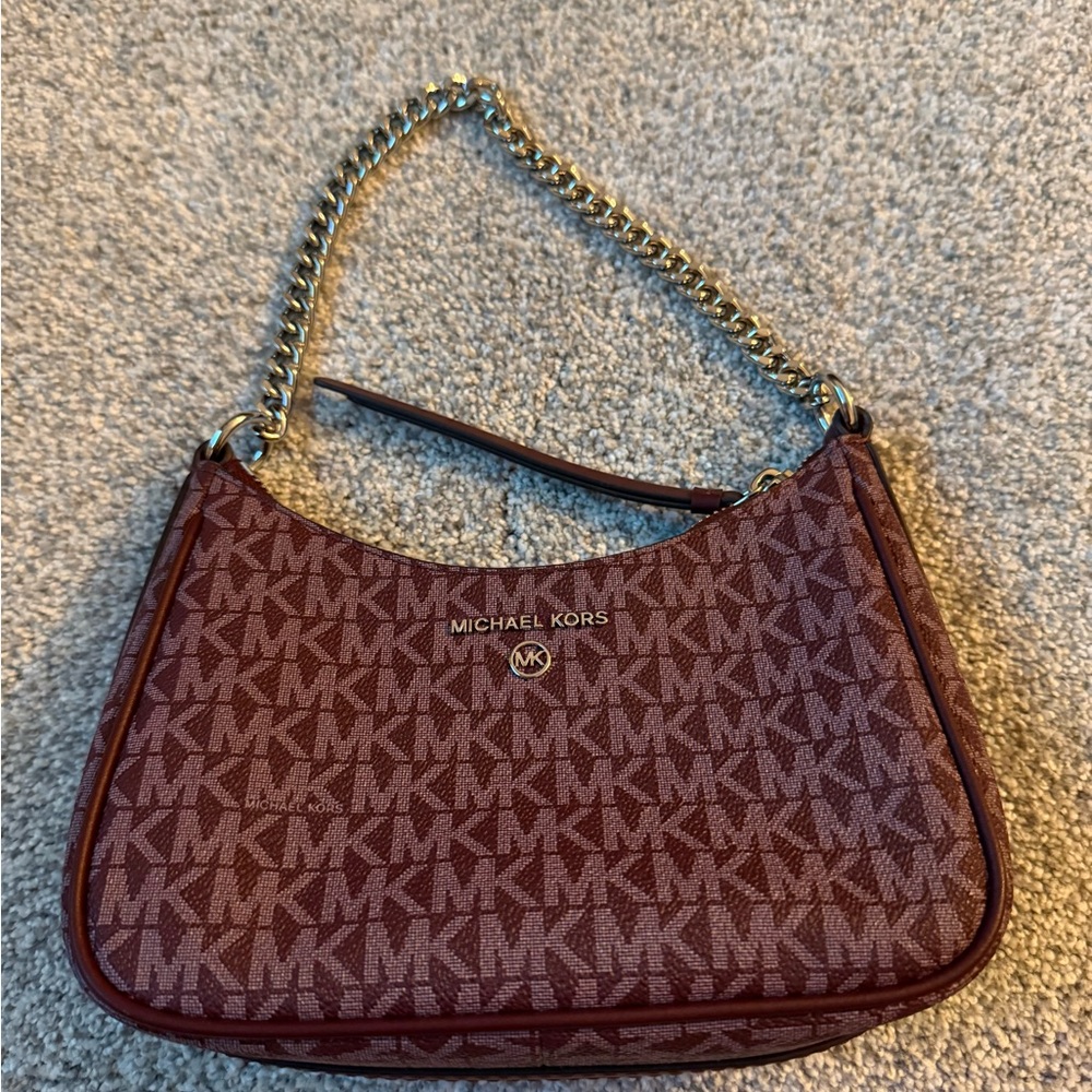 Michael Kors mini jet set signature pochette bag